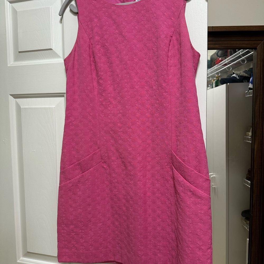 Southern Tide Vibrant Pink Mini Dress